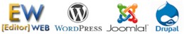 EditorWeb, Wordpress, Joomla, Drupal EditorWeb, Wordpress, Joomla, Drupal